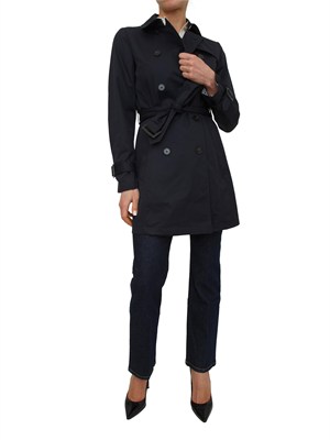 Jeans MLSFCROP Marella in denim stretch blu scuro in DONNA