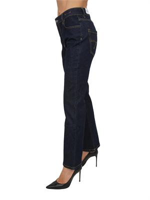 Jeans MLSFCROP Marella in denim stretch blu scuro in DONNA