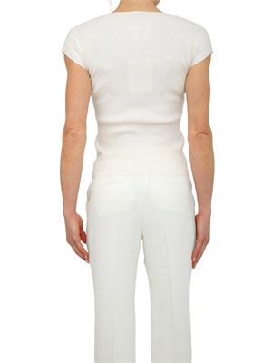 Maglia MLLORAFO Marella in misto viscosa avorio in DONNA