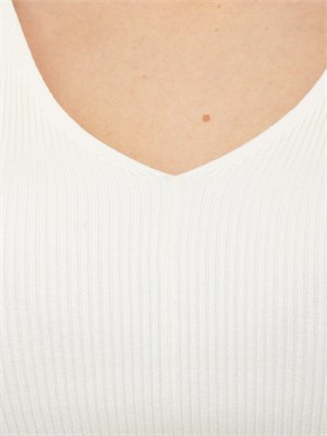 Maglia MLLORAFO Marella in misto viscosa avorio in DONNA