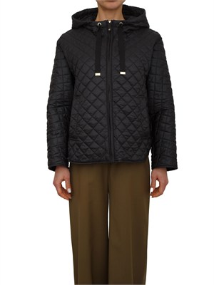 MAX MARA THE CUBE Giubbino imbottito MTCGIORNO Max Mara Cube in tela antigoccia nero in DONNA