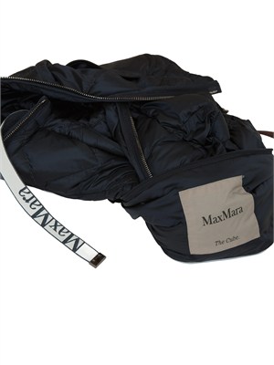 Gilet imbottito Tregic Max Mara The Cube in tela di nylon blu in DONNA