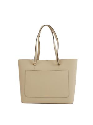 LAUREN RALPH LAUREN Borsa Karly media Ralph Lauren in pelle beige in DONNA