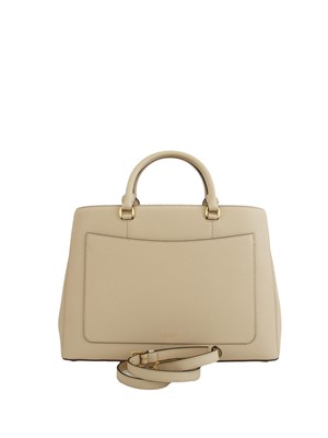 LAUREN RALPH LAUREN Borsa bauletto Hanna Ralph Lauren in pelle beige in DONNA