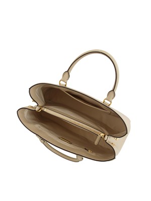 LAUREN RALPH LAUREN Borsa bauletto Hanna Ralph Lauren in pelle beige in DONNA