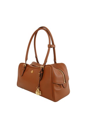 LAUREN RALPH LAUREN Borsa Marcy Ralph Lauren in pelle liscia cuoio in DONNA