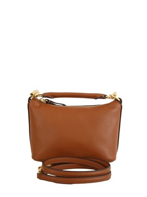 LAUREN RALPH LAUREN Mini borsa Ralph Lauren Blaike in pelle cuoio in DONNA