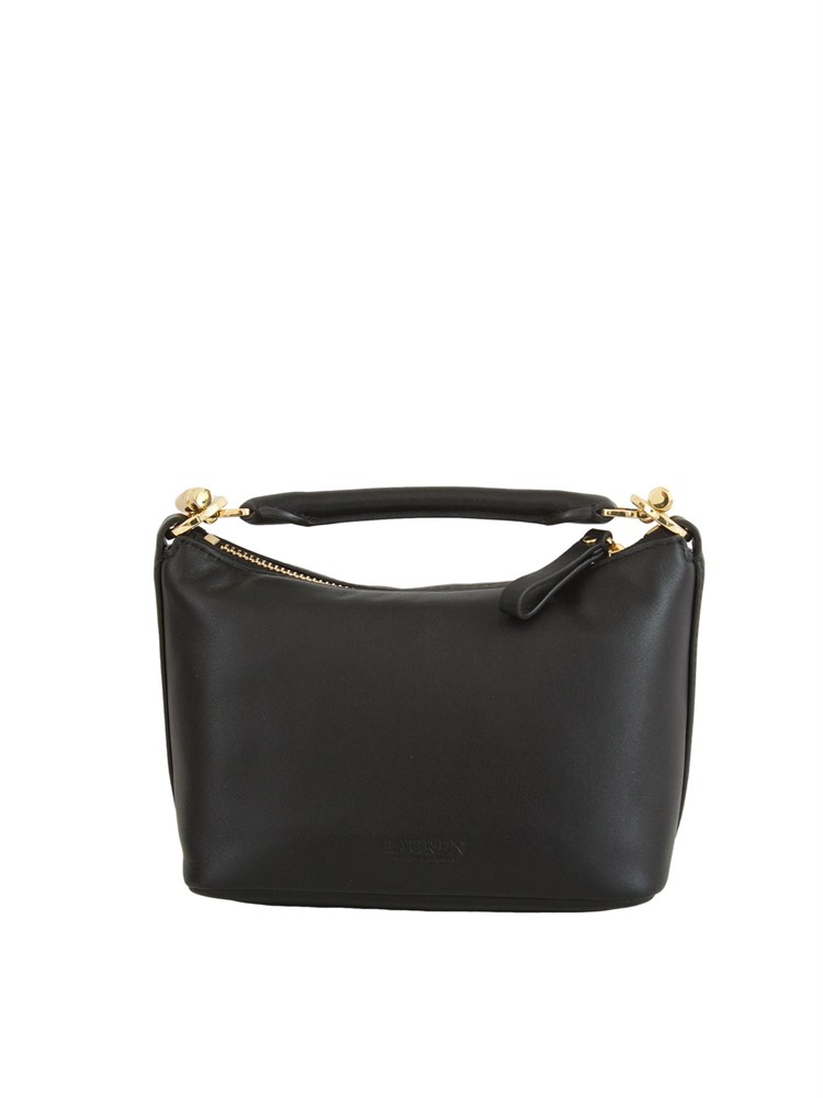 LAUREN RALPH LAUREN Mini borsa Ralph Lauren Blaike in pelle nera