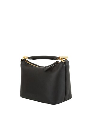 LAUREN RALPH LAUREN Mini borsa Ralph Lauren Blaike in pelle nera in DONNA
