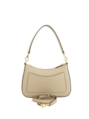 LAUREN RALPH LAUREN Borsa Danni Ralph Lauren in pelle beige in DONNA