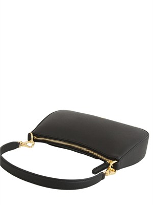 LAUREN RALPH LAUREN Borsa Danni Ralph Lauren in pelle nera in DONNA