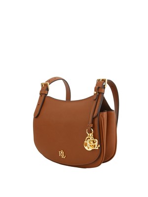 LAUREN RALPH LAUREN Borsa Marcy Ralph Lauren in pelle cuoio in DONNA