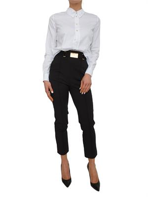 Camicia Elisabetta Franchi in cotone bianco in DONNA