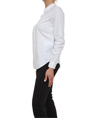 Camicia Elisabetta Franchi in cotone bianco in DONNA