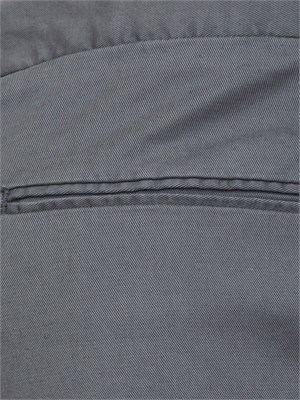 Pantaloni chino Aiace Galassi in tencel e cotone grigio in UOMO