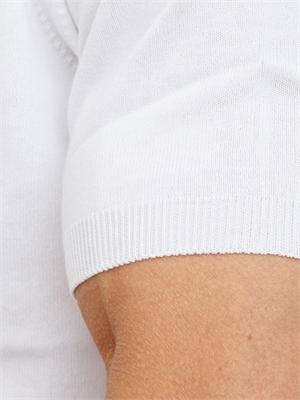T-shirt uomo Aiace Galassi in maglia di pregiato cotone bianca in UOMO