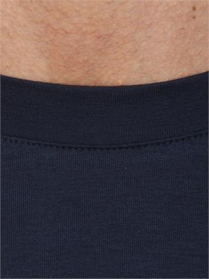 Maglia uomo Aiace Galassi in pregiata viscosa blu in UOMO