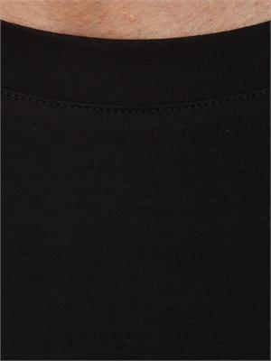 Maglia uomo Aiace Galassi in pregiata viscosa nera in UOMO