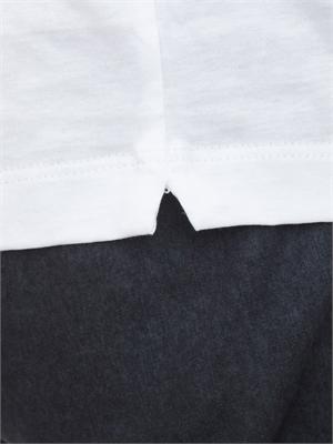 T-shirt uomo Aiace Galassi in pregiato cotone bianco in UOMO