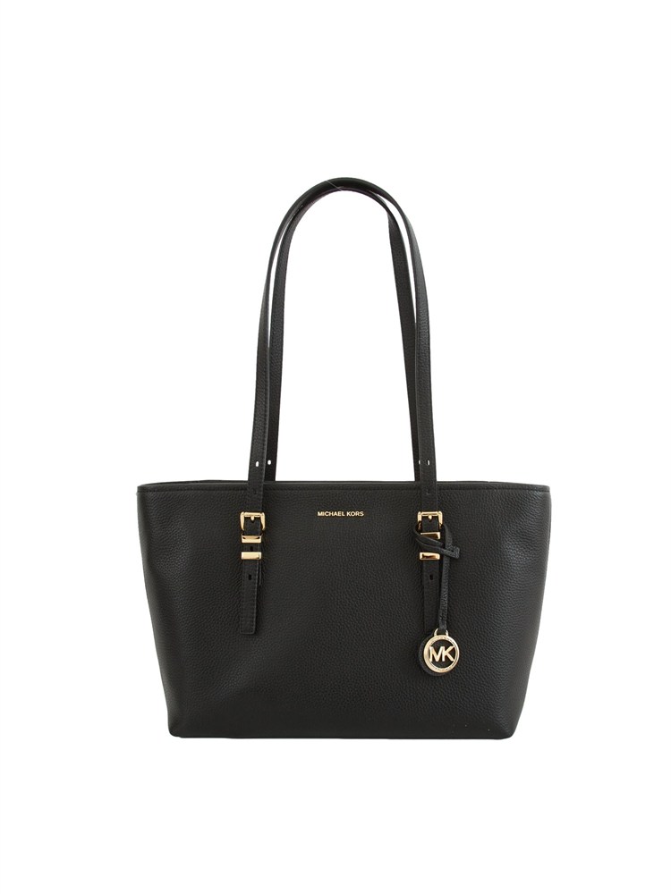 Borsa tote Quinn Michael Michael Kors in pelle nera