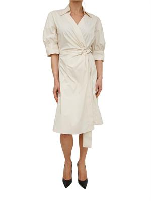 Abito Alinea Pinko in cotone avorio in DONNA