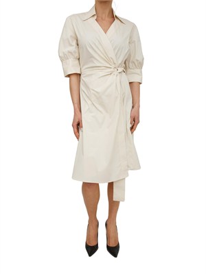 Abito Alinea Pinko in cotone avorio in DONNA