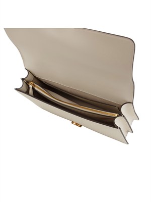 Borsa media Love Bag One Pinko in pelle bianca in DONNA