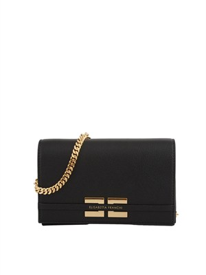 Borsa a tracolla Elisabetta Franchi nero in DONNA