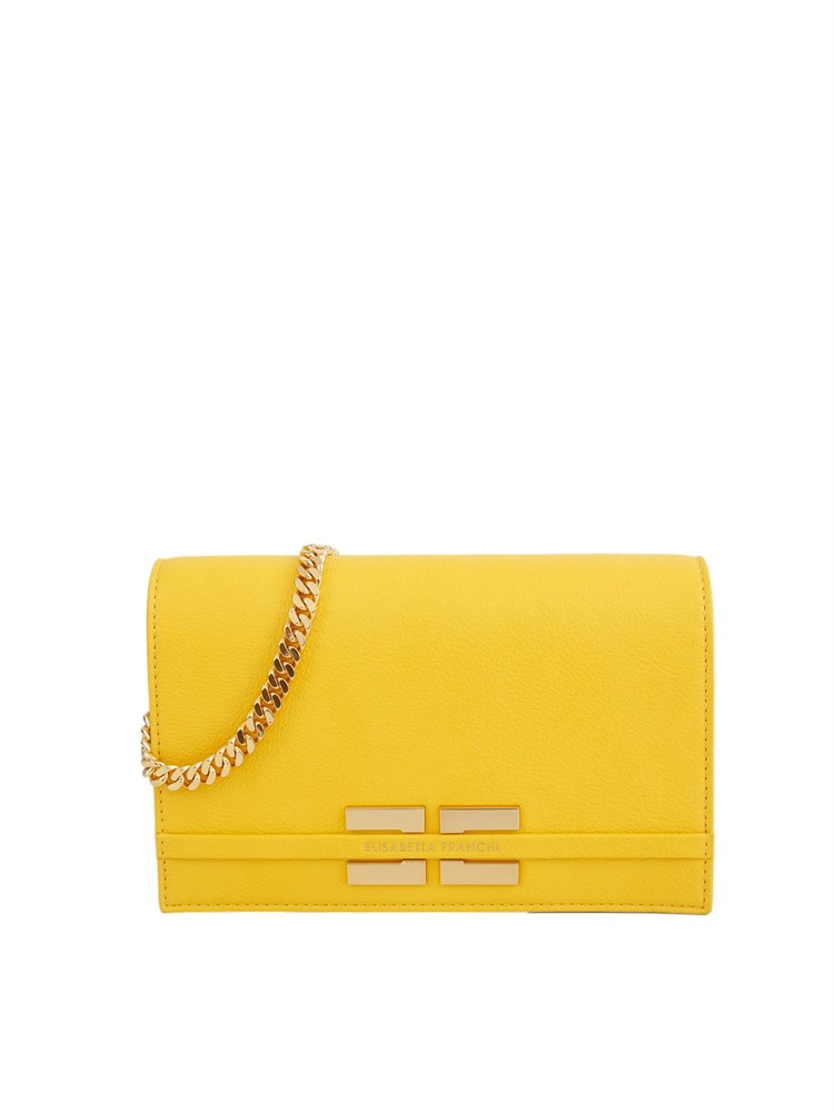 Borsa a tracolla Elisabetta Franchi giallo