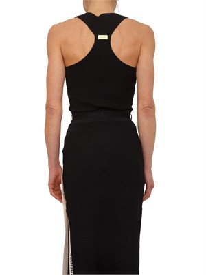 Top Elisabetta Franchi in maglia nero in DONNA