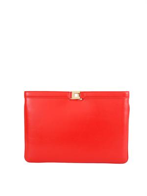 Borsa Elisabetta Franchi in ecopelle rossa in DONNA