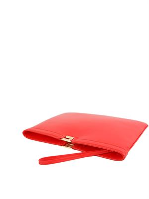 Borsa Elisabetta Franchi in ecopelle rossa in DONNA