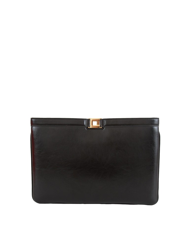 Borsa Elisabetta Franchi in ecopelle nera