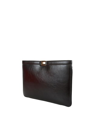 Borsa Elisabetta Franchi in ecopelle nera in DONNA