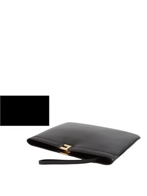 Borsa Elisabetta Franchi in ecopelle nera in DONNA