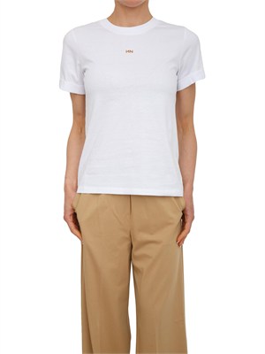 T-shirt Damas Nenette in cotone bianco con logo in DONNA