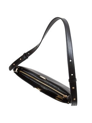 Borsa Elisabetta Franchi in ecopelle nera in DONNA