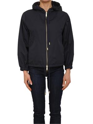 Giubbino Zucca Marella in twill misto cotone blu in DONNA