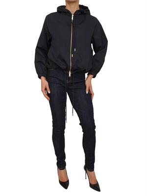 Giubbino Zucca Marella in twill misto cotone blu in DONNA