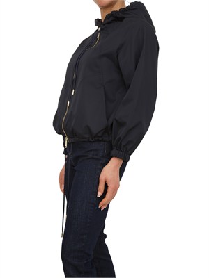 Giubbino Zucca Marella in twill misto cotone blu in DONNA