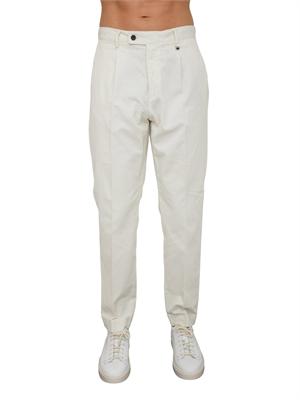 Pantaloni uomo Antony Morato in misto lino e cotone burro in UOMO