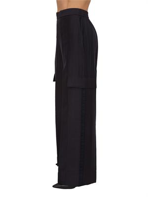 Pantaloni Blugirl in lyocell blu in DONNA
