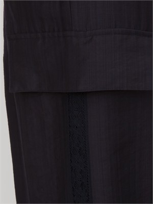 Pantaloni Blugirl in lyocell blu in DONNA