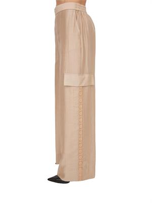 Pantaloni Blugirl in lyocell cammello in DONNA