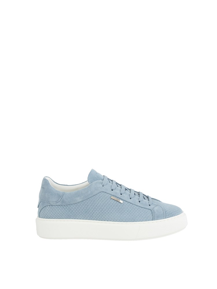 Sneaker azzurre Antony Morato in camoscio