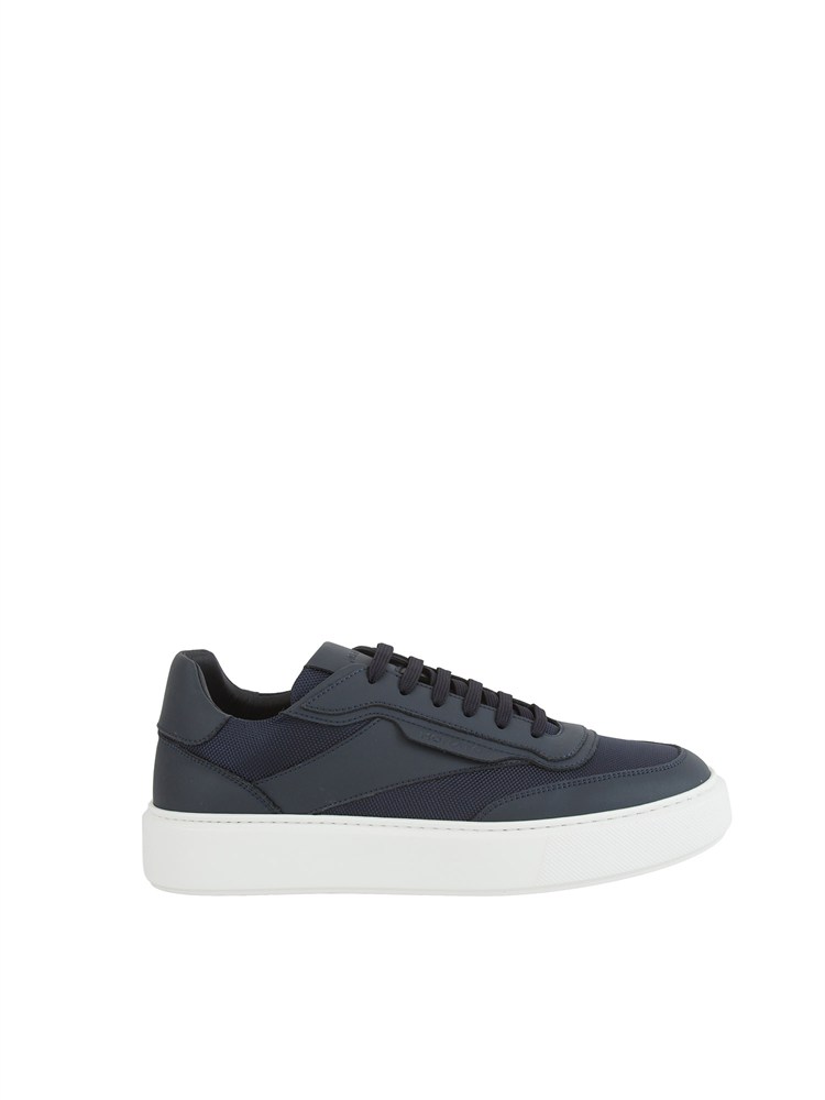Sneaker Antony Morato in pelle e nylon blu