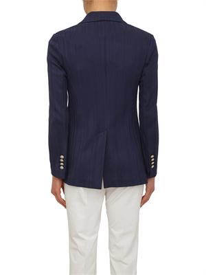 Giacca doppiopetto donna Circolo 1901 in cotone blu in DONNA