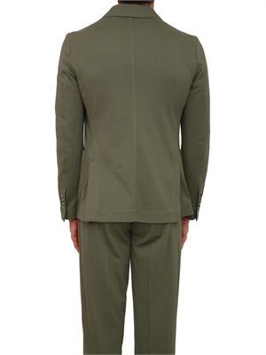 Giacca uomo doppiopetto Circolo 1901 in piquet filo di scozia verde in UOMO