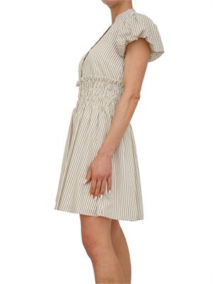 Abito Fracomina in cotone a righe e maniche sbuffo in DONNA