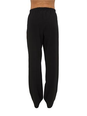 Pantaloni Fracomina in tessuto elasticizzato neri in DONNA